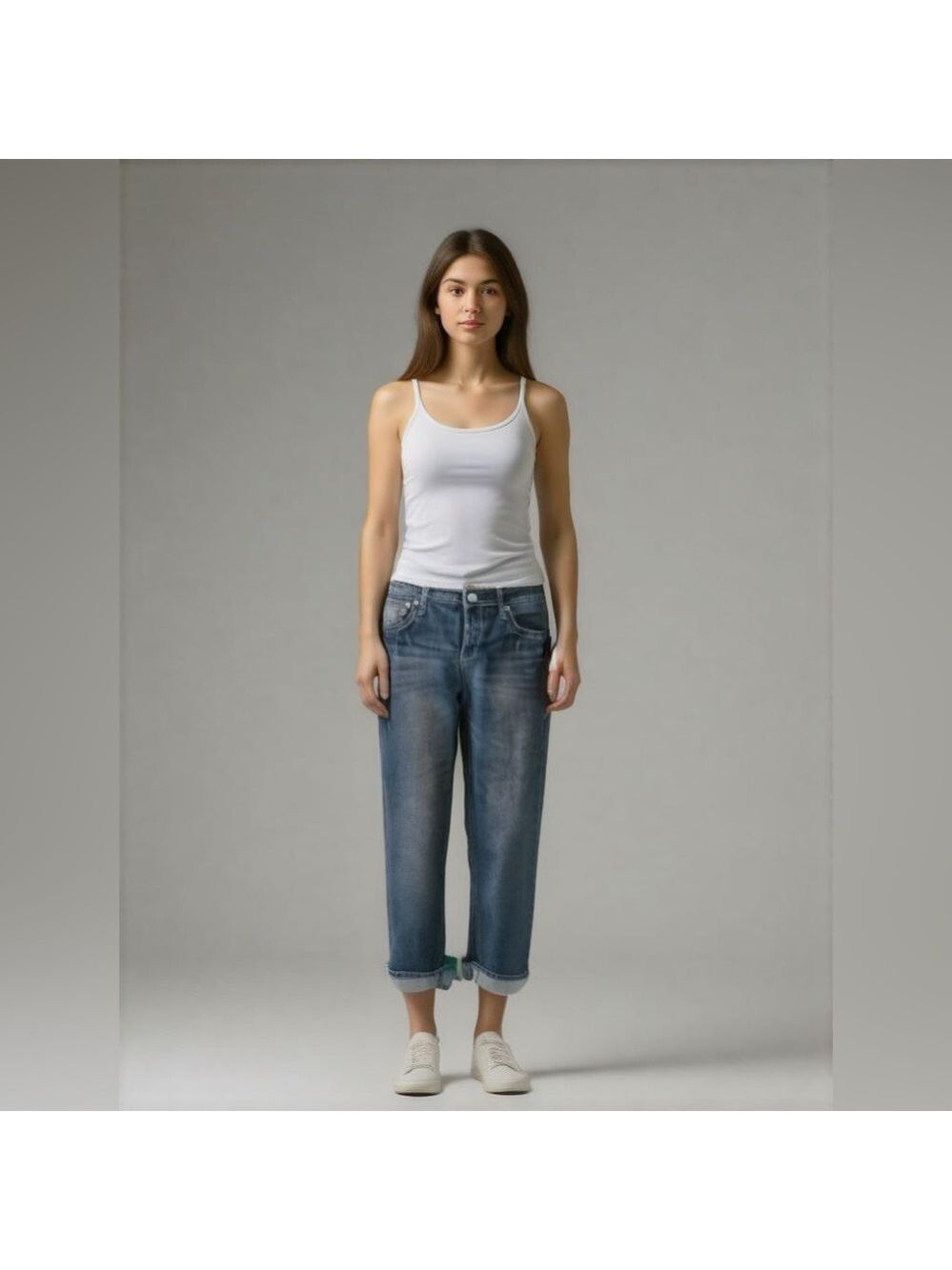 earl jeans size 6 capri 16” inseam